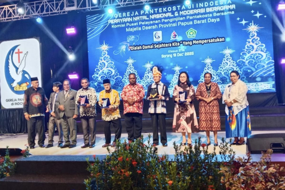 FKUB Sulteng bawa pesan moderasi di Natal Nasional Papua Barat Daya