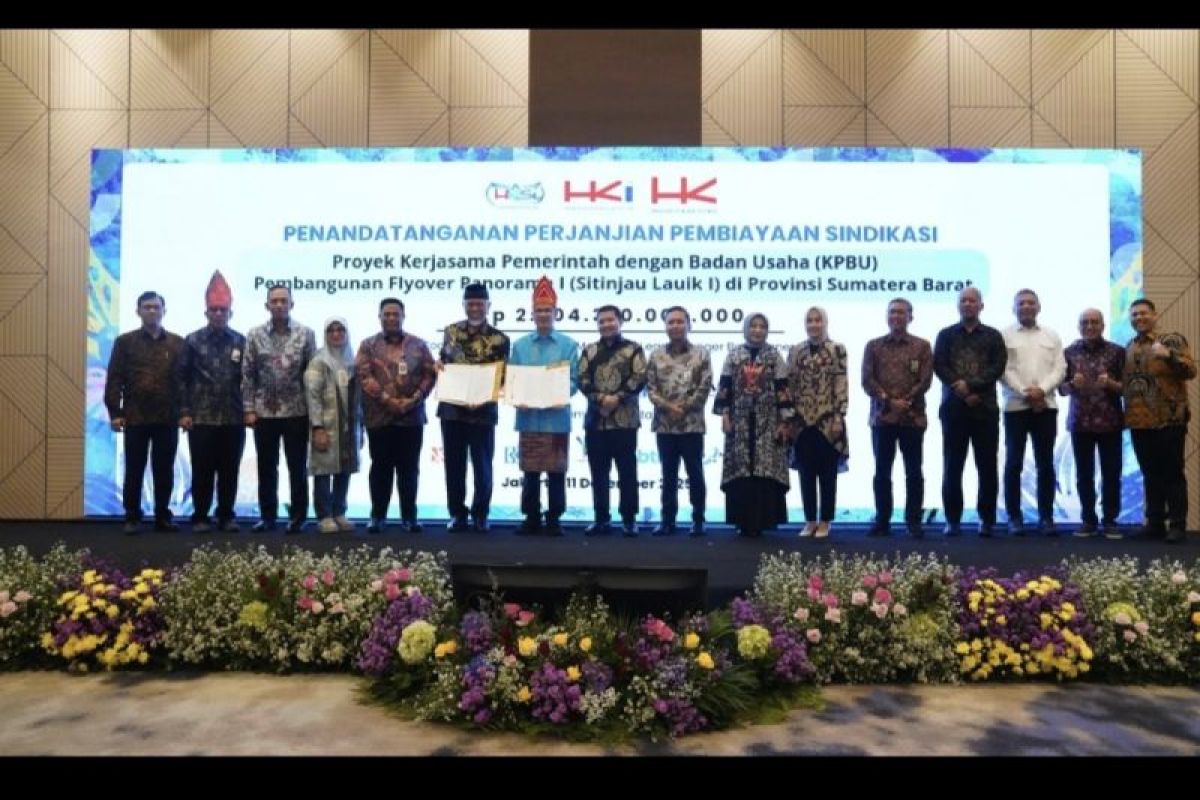 BRI dukung pembiayaan sindikasi Rp2,2 Triliun untuk flyover Sitinjau Lauik