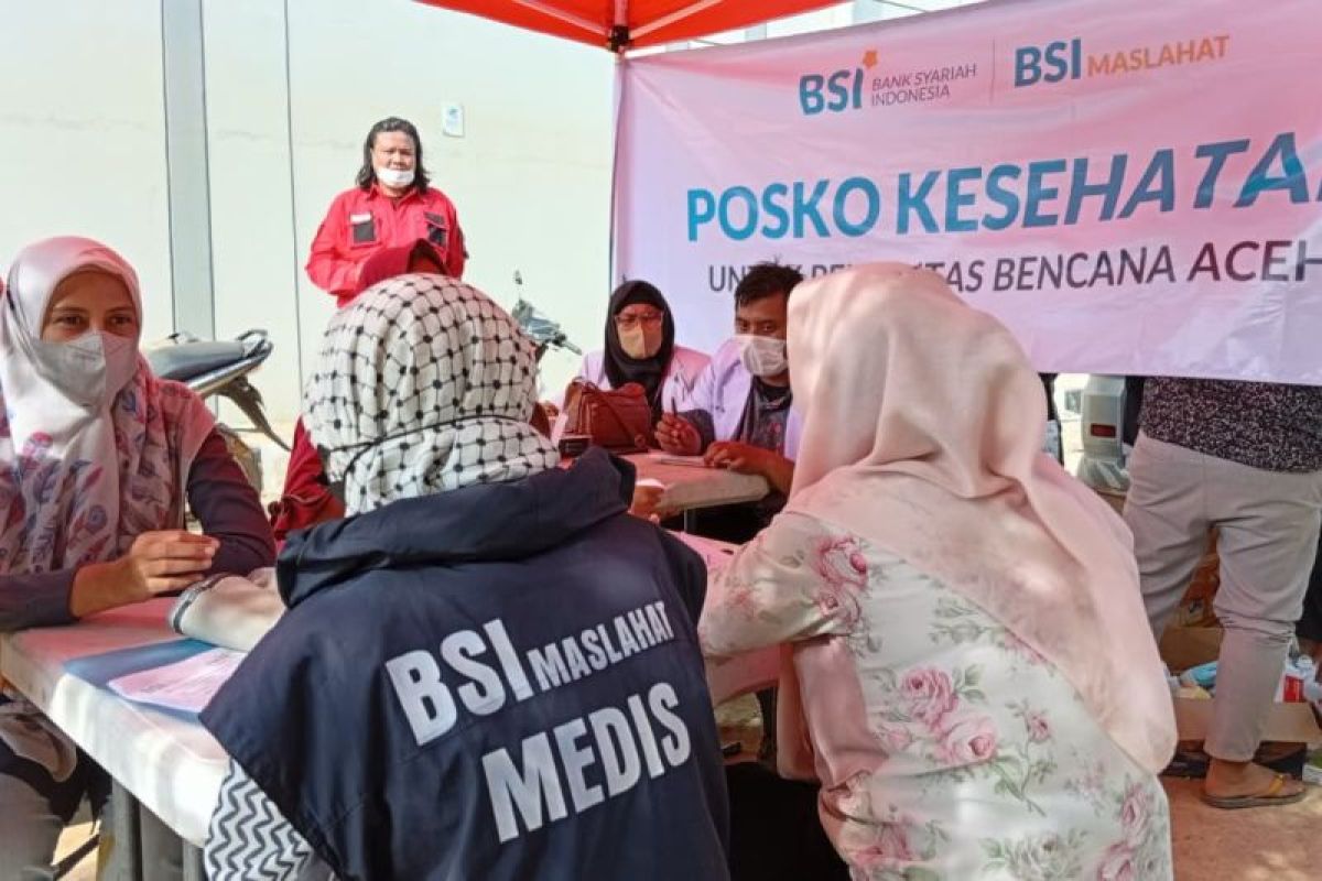 BSI buka Posko Kesehatan di Kantor Cabang Kuala Simpang Kabupaten Aceh Tamiang