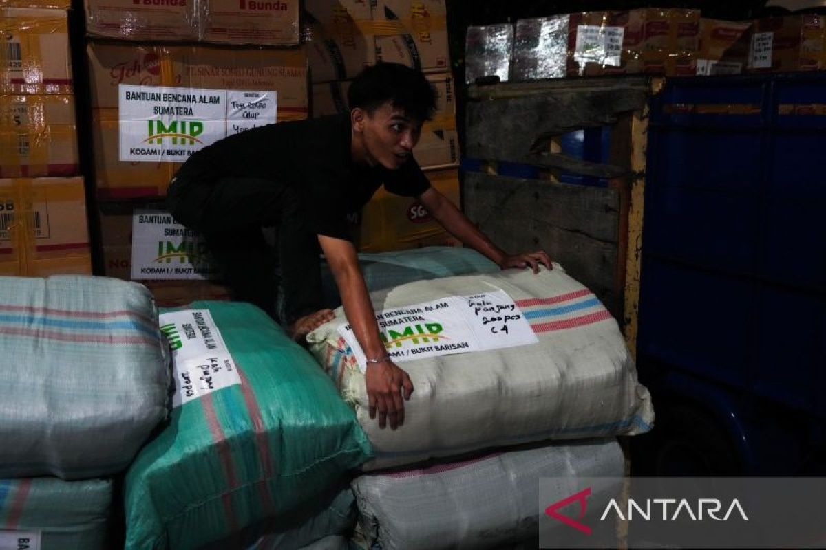 IMIP kirim 36 ton bantuan untuk korban bencana di Aceh dan Sumatera