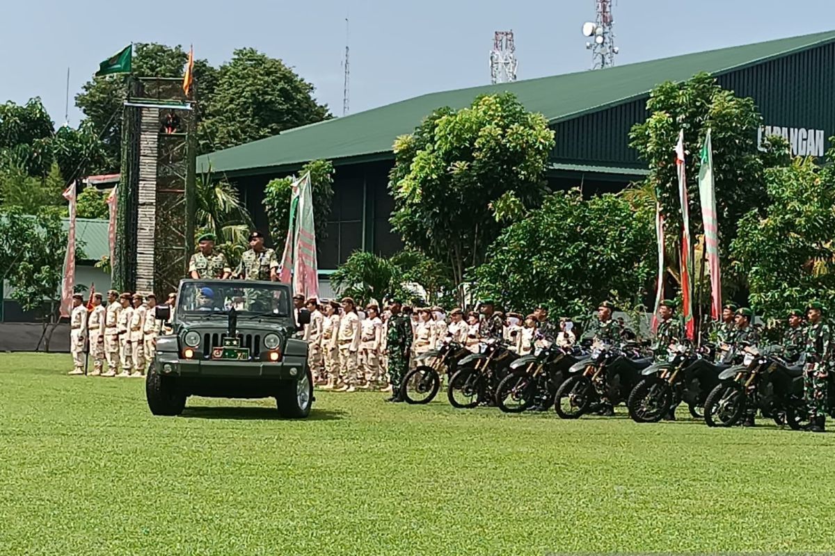 Pamit dari Kodam Merdeka Mayjen Suhardi ingatkan integritas