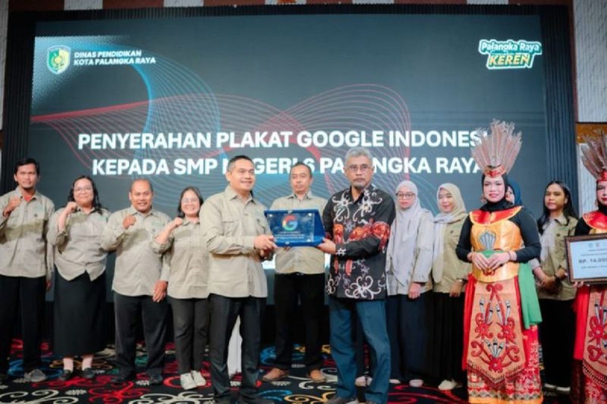 Sekolah di Palangka Raya jadi Sekolah Rujukan Google di Kalteng