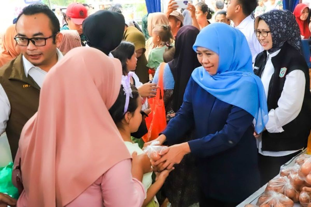 Pemprov Jatim stabilkan harga sembako jelang Natal di Lumajang