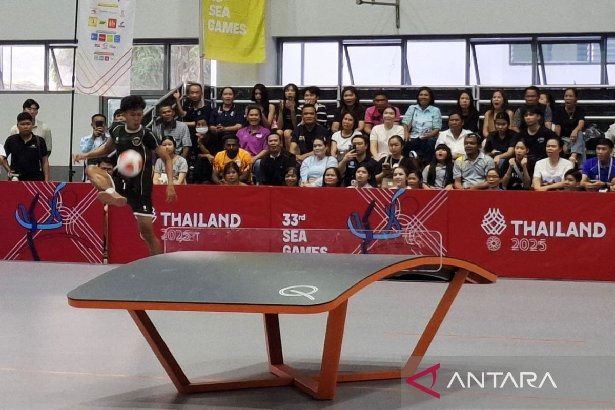 Tiga wakil Indonesia kalah di final, teqball bawa pulang perak