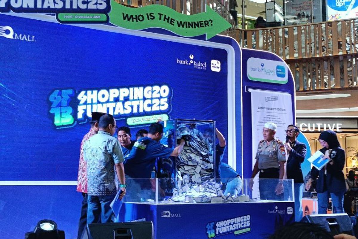 Shopping Funtastic Q Mall Banjarbaru catat transaksi hampir Rp40 miliar