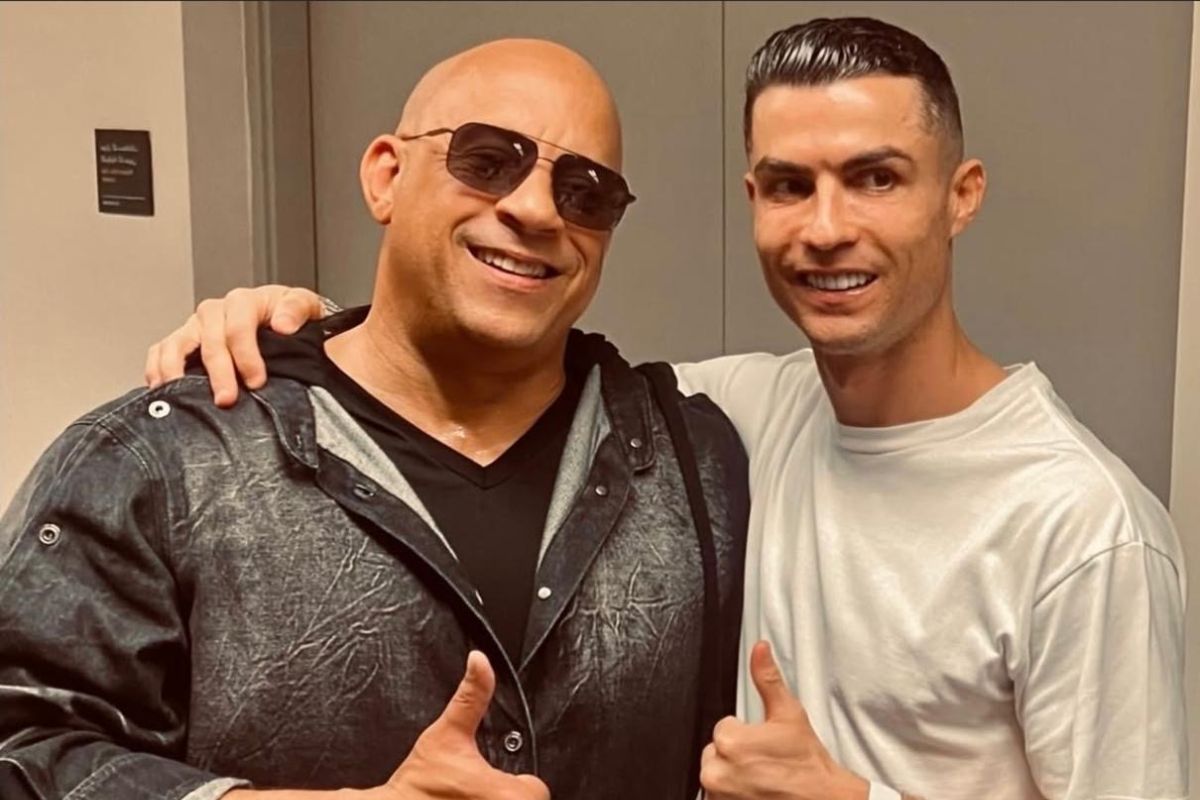 Vin Diesel akan gandeng peran Cristiano Ronaldo di Fast & Furious 11