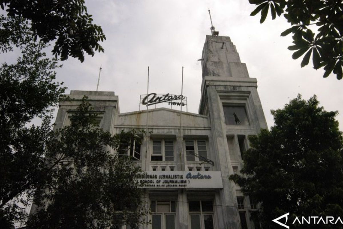 "Opening nieuw gebouw", kantor baru Antara diresmikan