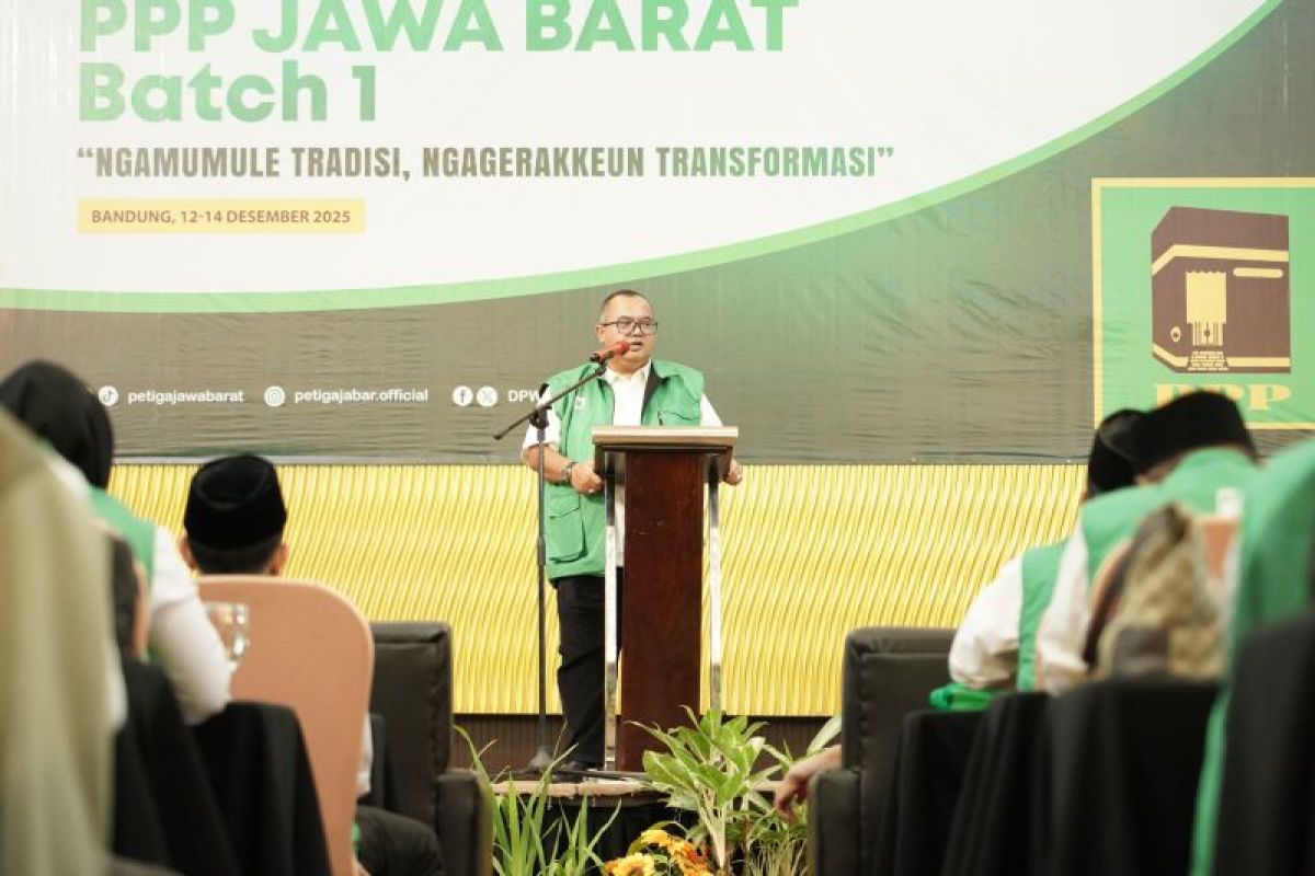 PPP Jabar saring 3.000 peserta utuk cetak 100 kader ideologis elit