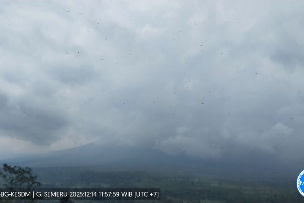 Aktivitas Gunung Semeru masih didominasi gempa letusan