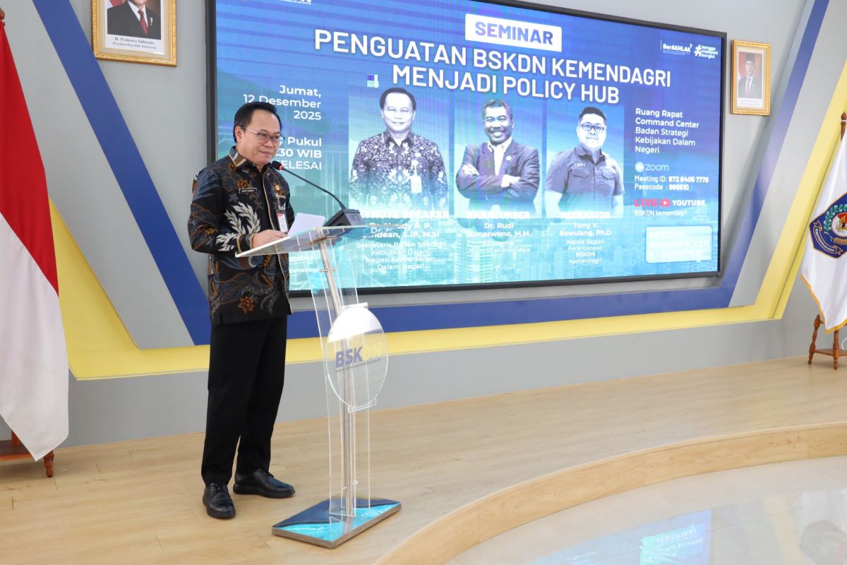 BSKDN soroti penting integrasi data dan evaluasi sebagai policy hub