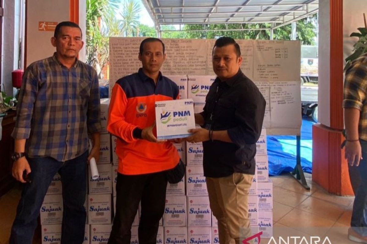 PNM Hadir di garis depan pemulihan korban banjir bandang pada tiga provinsi di Sumatera