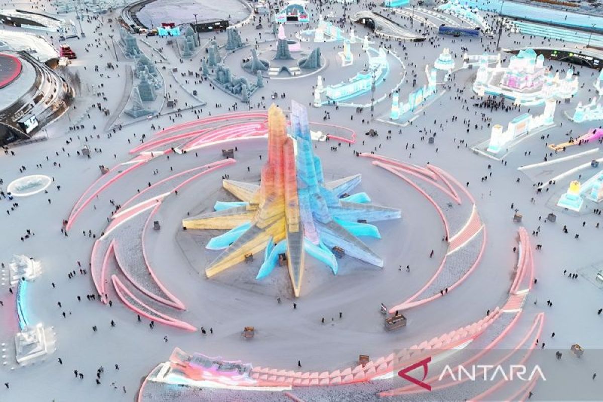 Taman hiburan es dan salju terbesar di dunia akan dibuka di Harbin