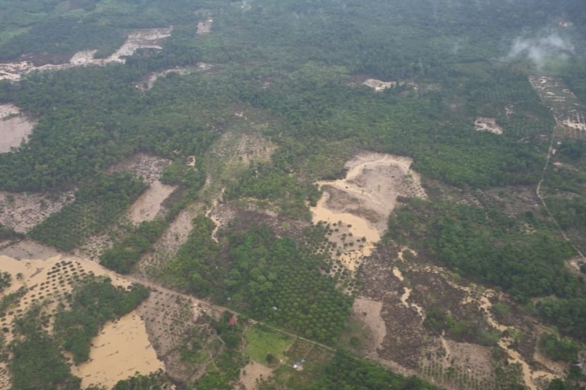 Menteri LH tinjau degradasi DAS di Aceh, indikasi aktivitas ilegal