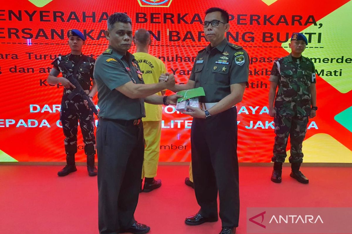 Pomdam Jaya serahkan berkas pembunuhan kacab bank ke Oditur Militer