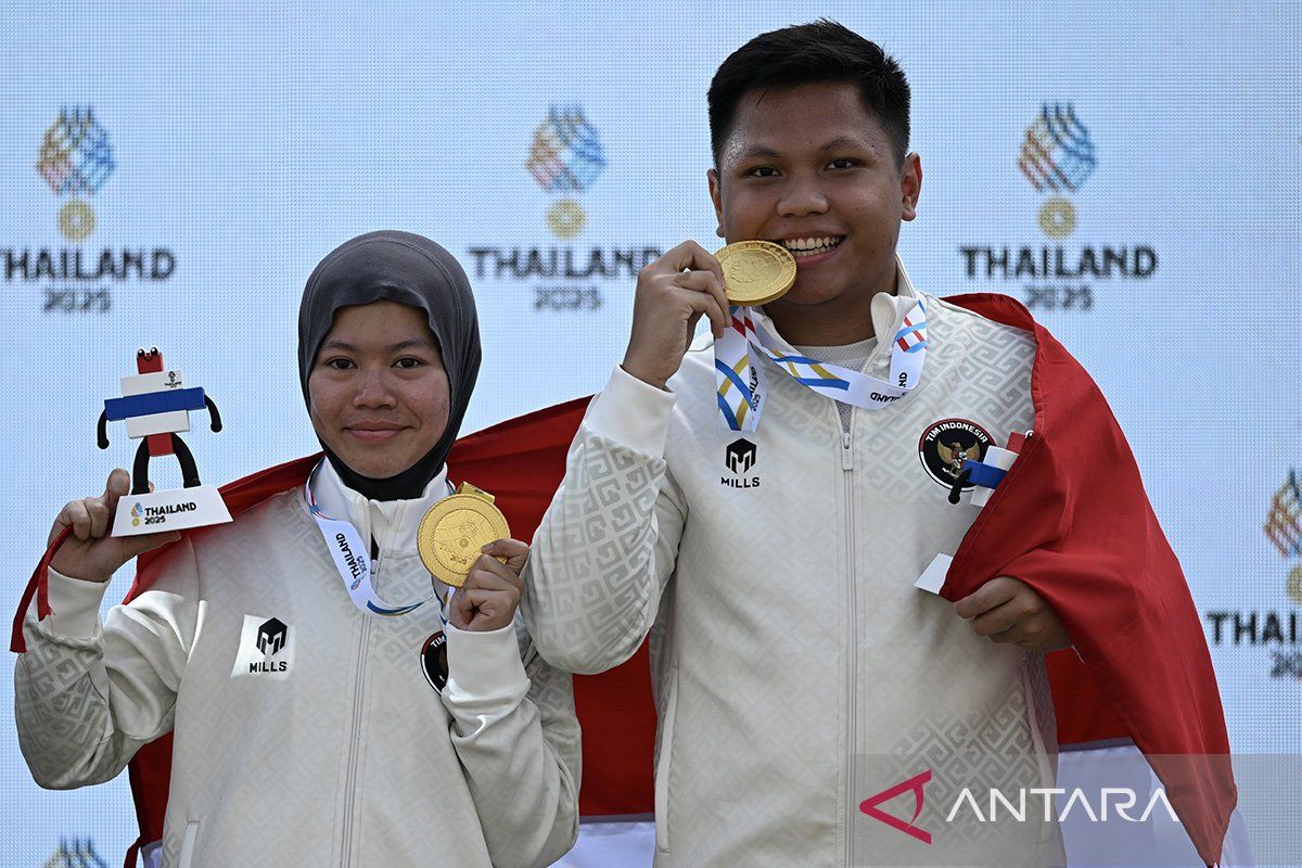 Indonesia sabet medali emas 10 meter Air Rifle tim campuran SEA Games 2025