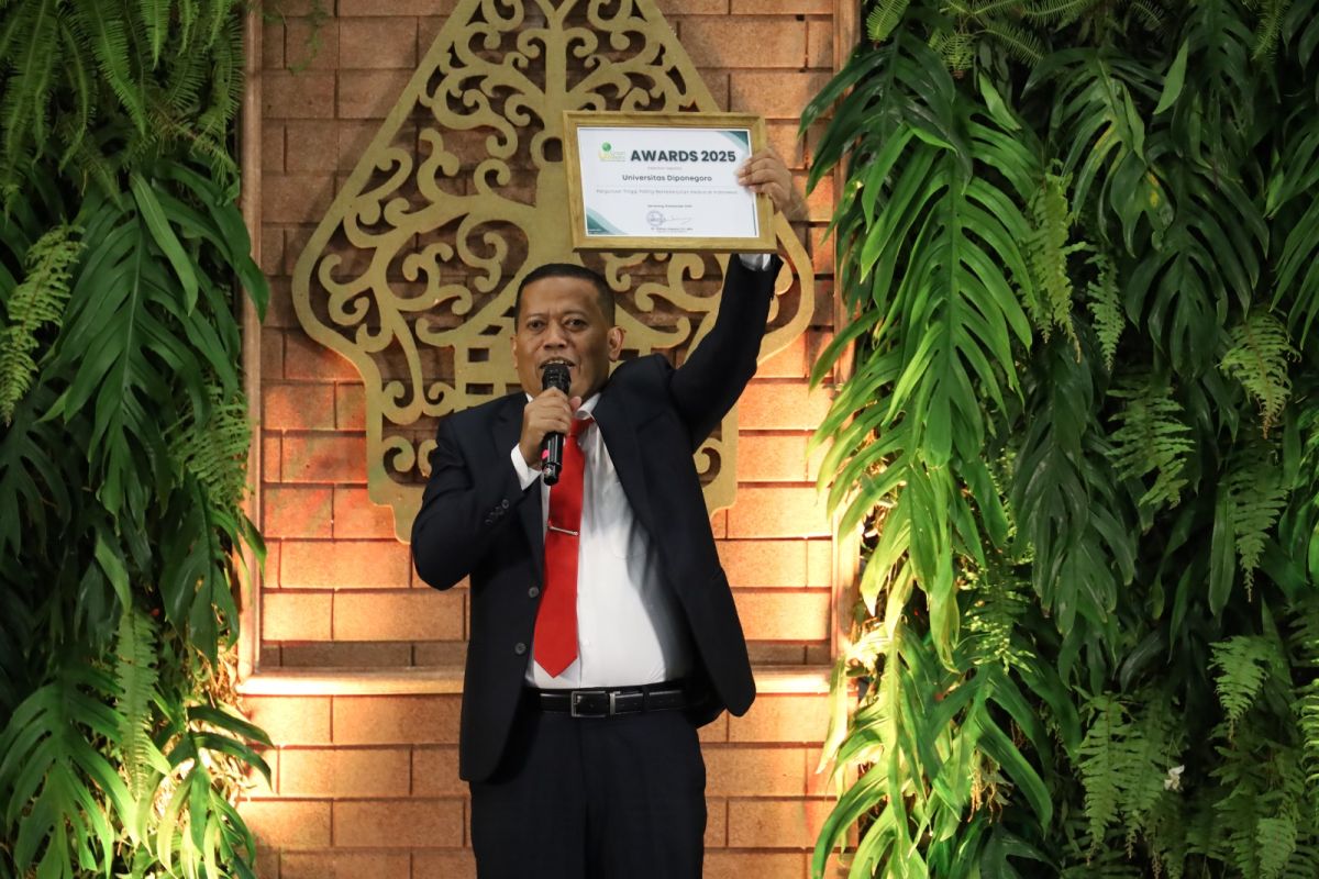 Undip Semarang pertahankan peringkat 2 nasional UI GreenMetric