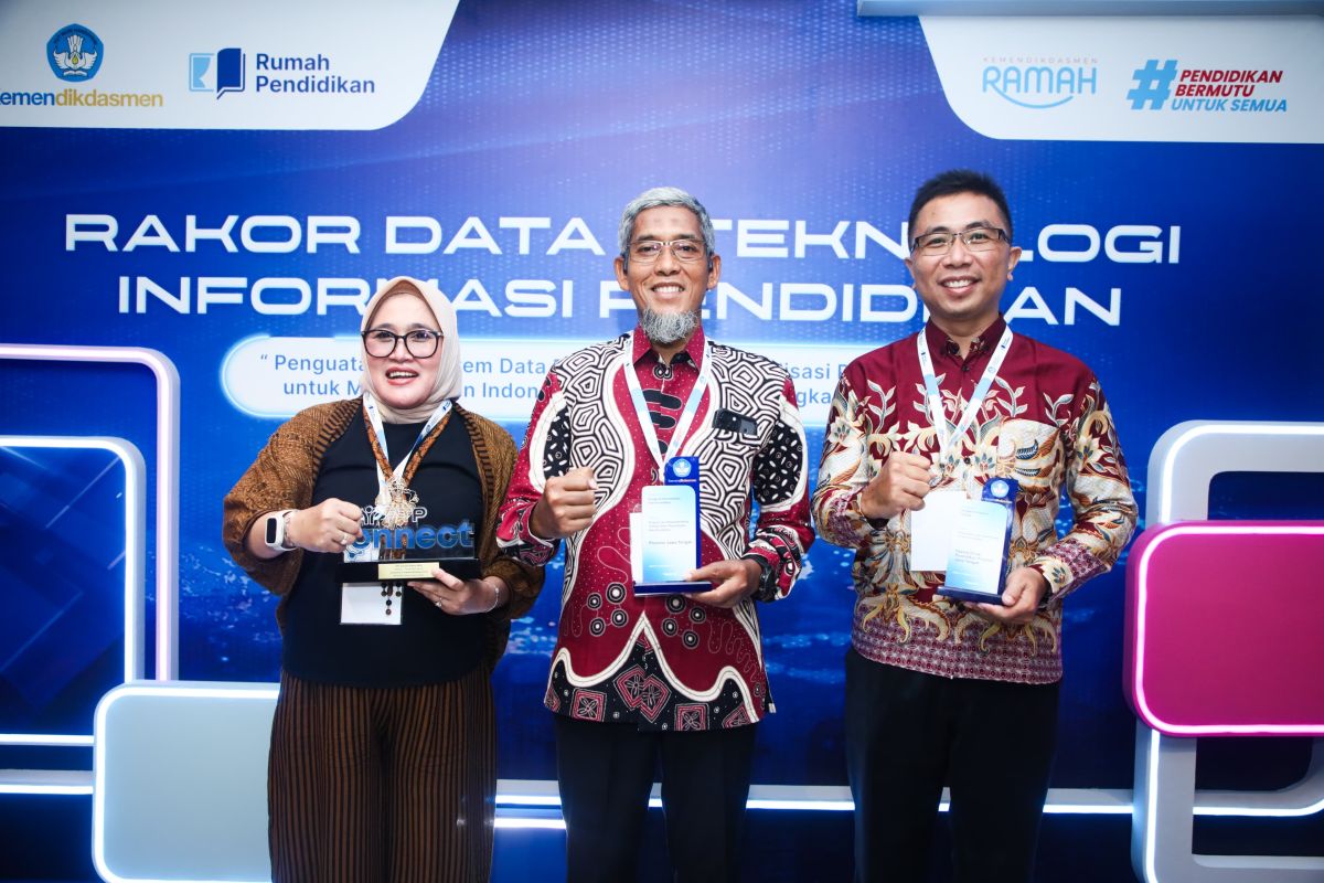 Jateng jadi provinsi terbaik dalam pemanfaatan data pendidikan 2025