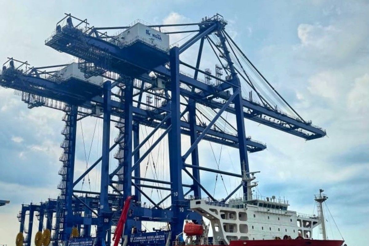 Pelindo: Modernisasi peralatan dukung konektivitas logistik nasional