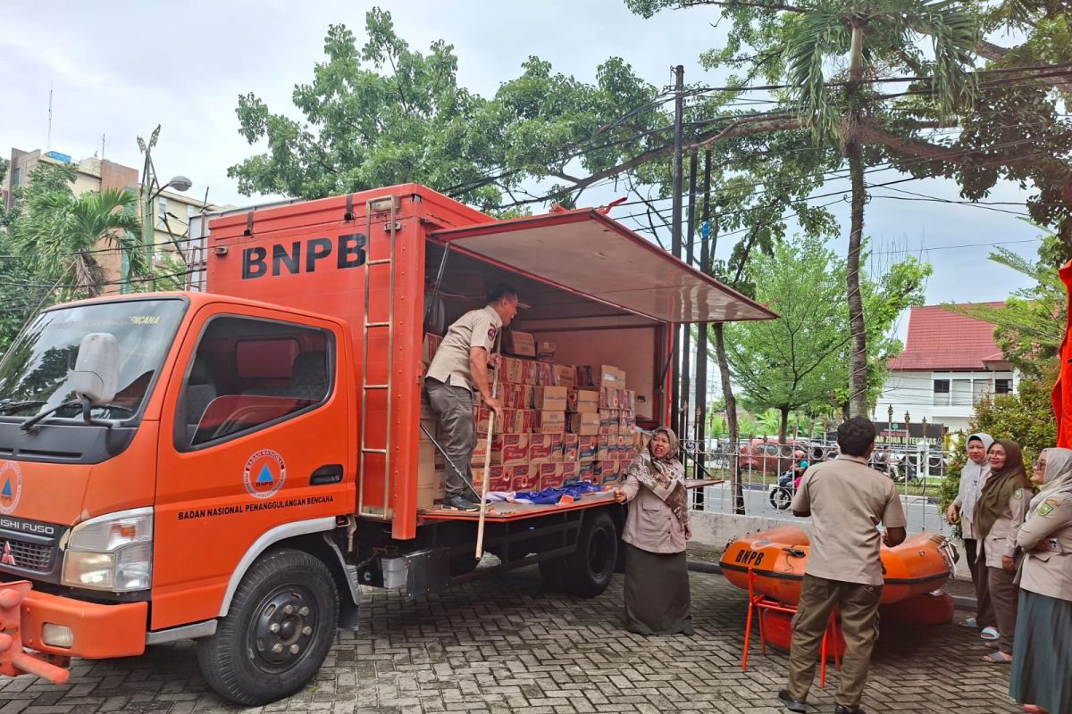 Pemprov Riau salurkan bantuan untuk korban banjir di Inderagiri Hilir