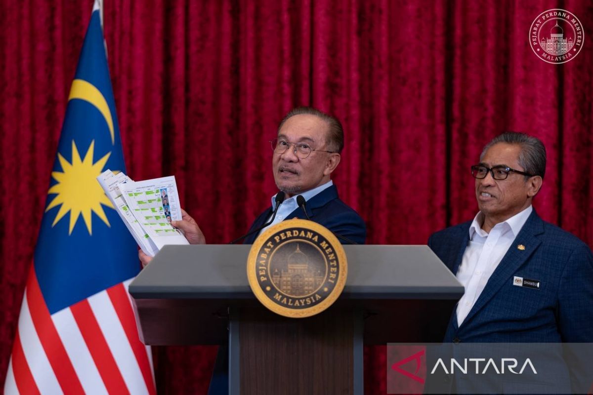 PM Malaysia Anwar Ibrahim umumkan perombakan kabinet pemerintahannya