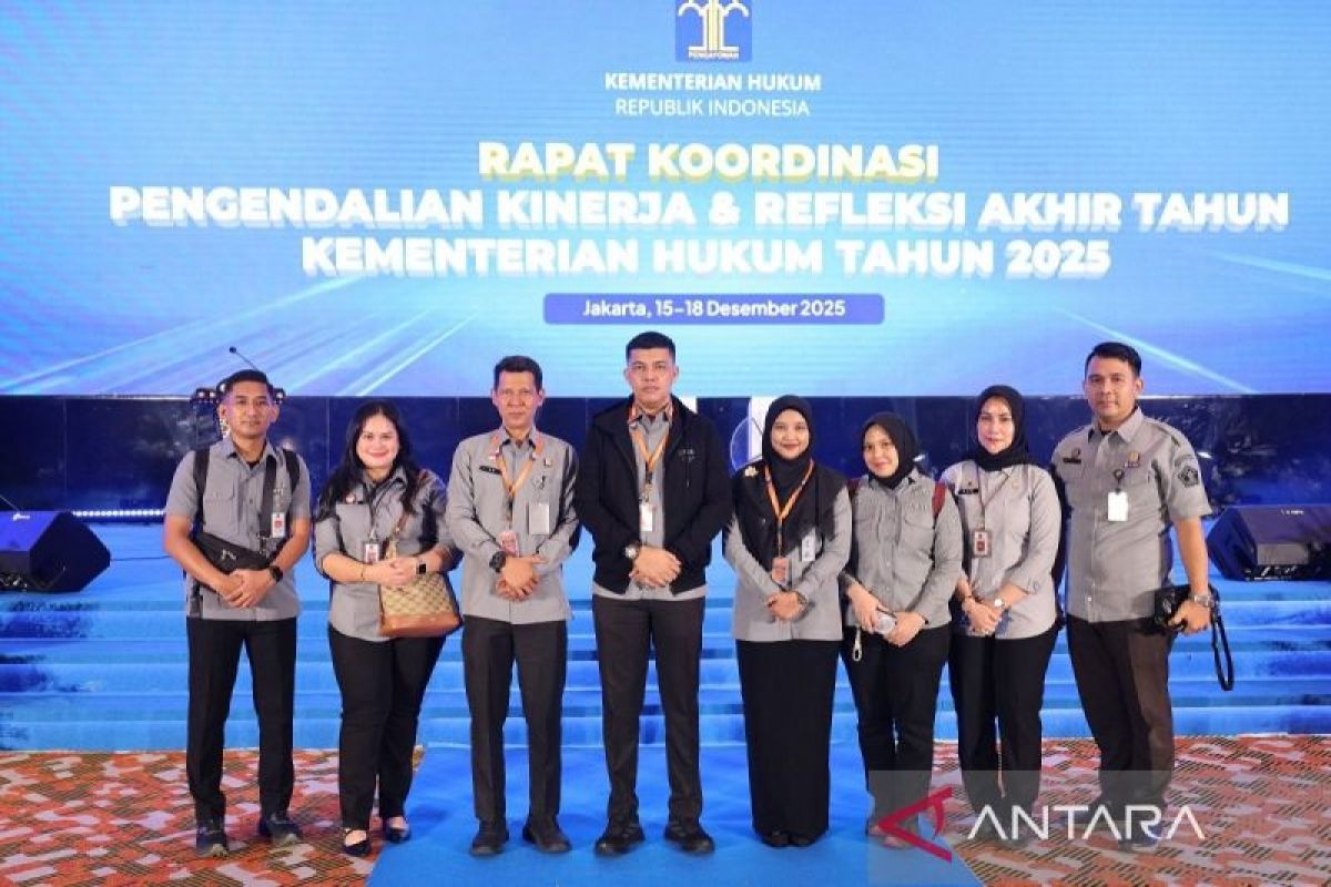 Kemenkum Riau Ikuti Rakor Pengendalian Kinerja Akhir Tahun