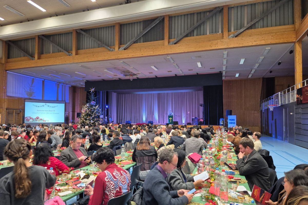 Natal diaspora RI di Swiss galang dana untuk korban bencana