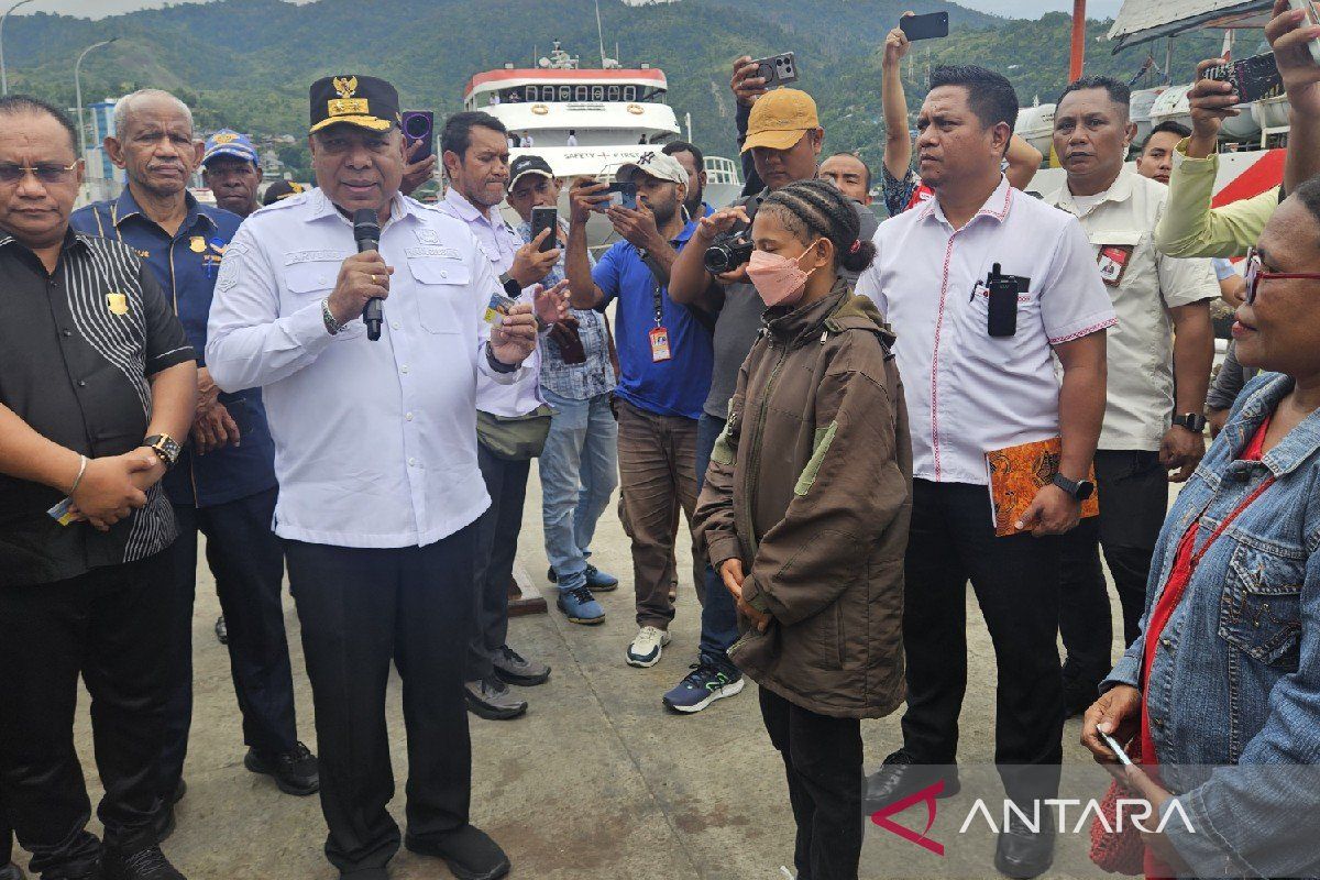 Pemprov Papua melepas 7.690 peserta mudik gratis untuk Natal 2025