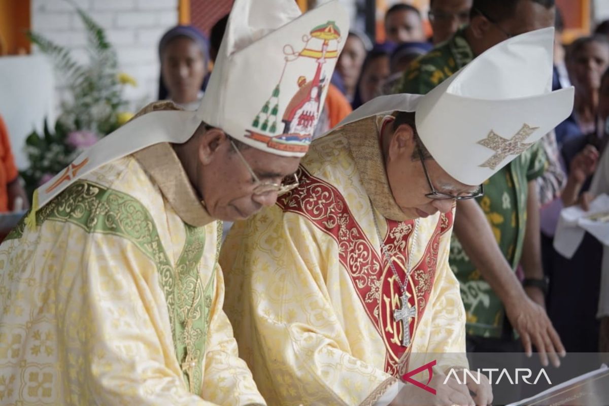 Gereja Katolik di NTT pecahkan rekor MURI pembangunan tercepat