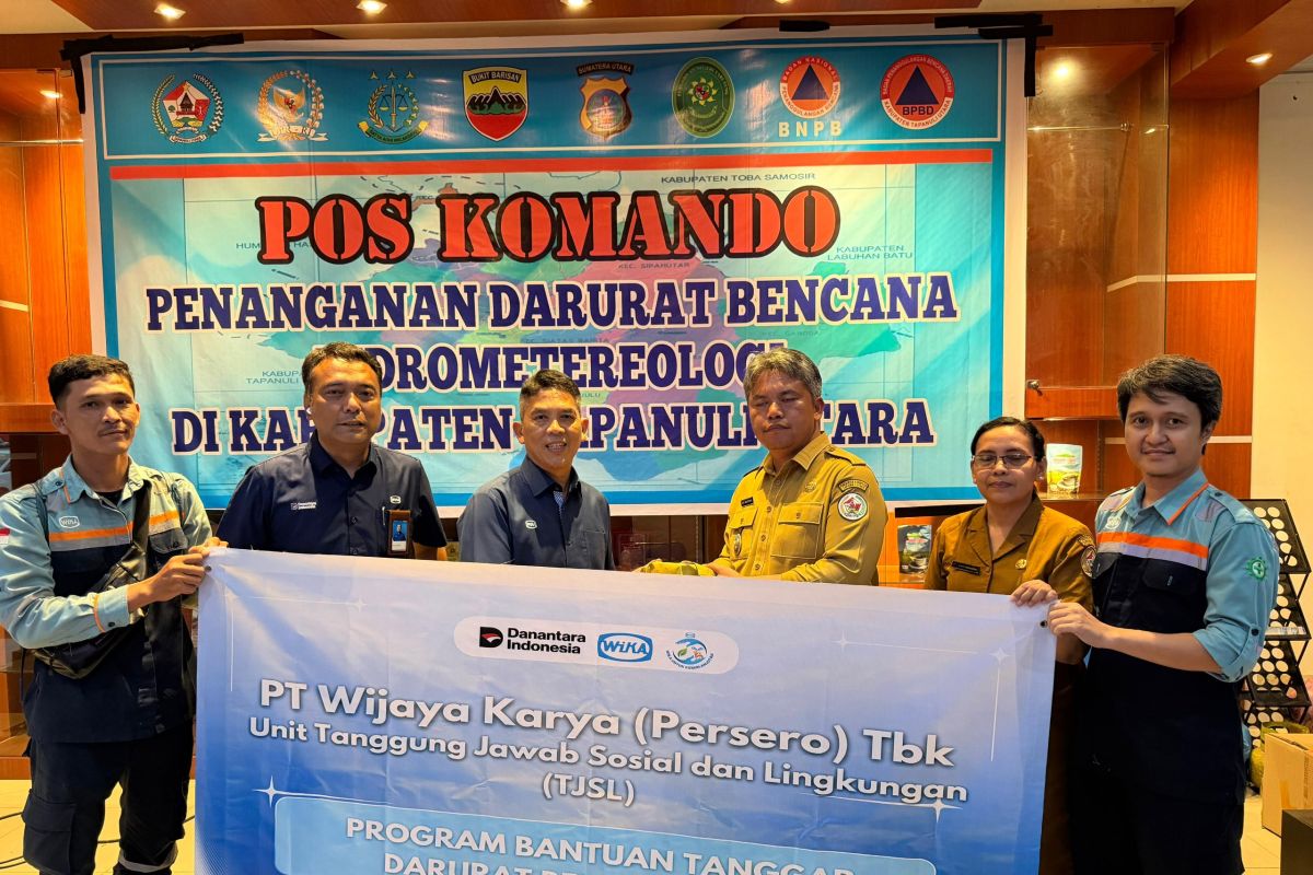 WIKA Hadir Membersamai Masyarakat dalam Penanganan Dampak Bencana Sumatera