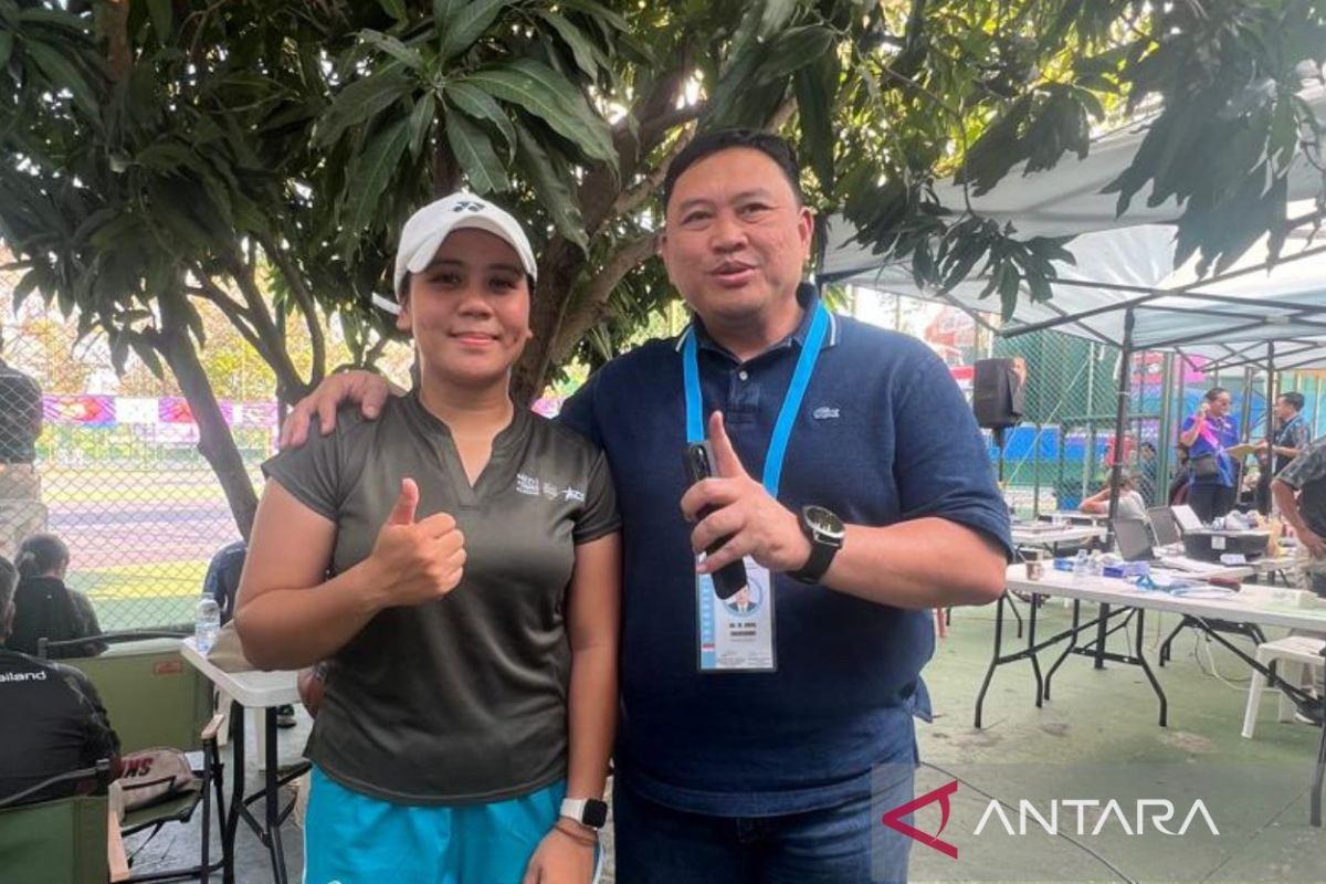 Atlet Indonesia menangi gelar tunggal putri soft tenis di Thailand