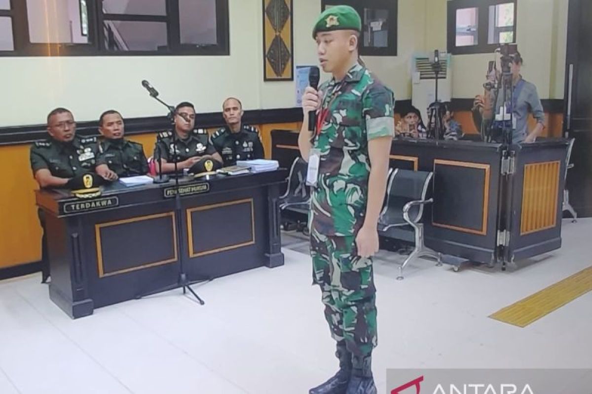 Penasihat hukum terdakwa tonjolkan unsur pembinaan pada kasus Prada Lucky