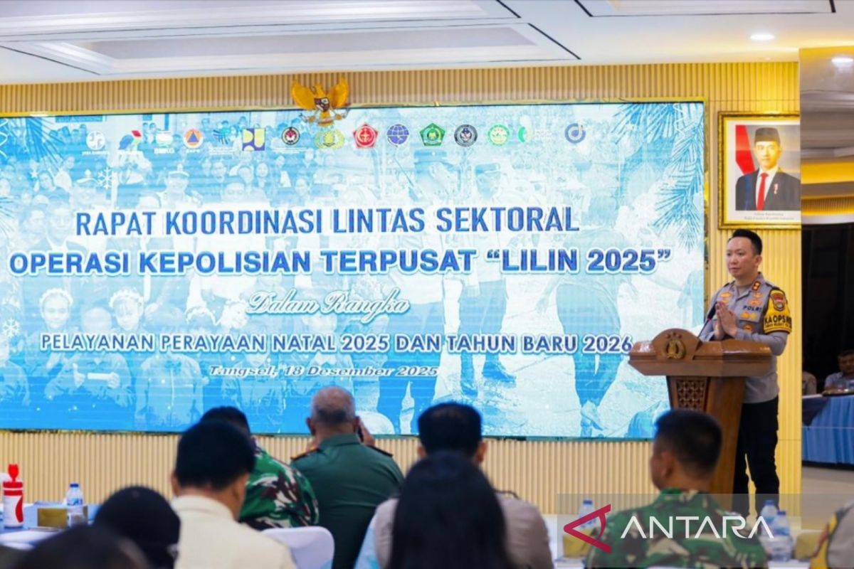 Operasi Lilin 2025, Polres Tangsel kerahkan 1.224 personel