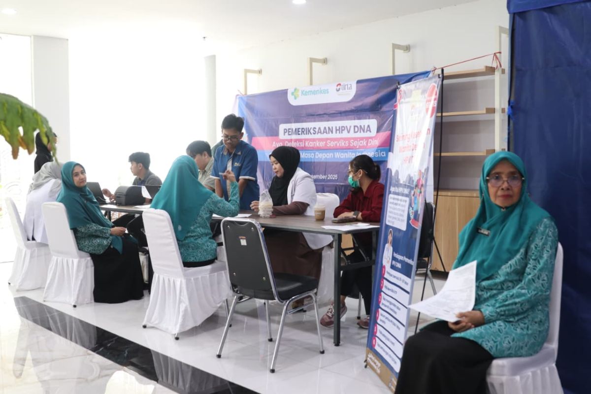 PKK Makassar cegah kanker serviks melalui pemeriksaan HPV DNA gratis