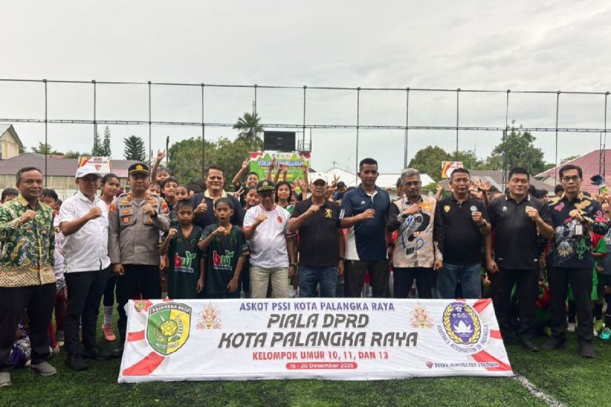 DPRD dan PSSI Kota Palangka Raya gelar Turnamen Futsal Liga Usia Dini