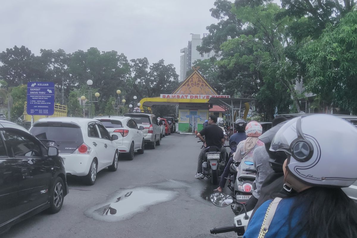 Pemprov Riau raup Rp224,9 miliar dari penghapusan denda kendaraan