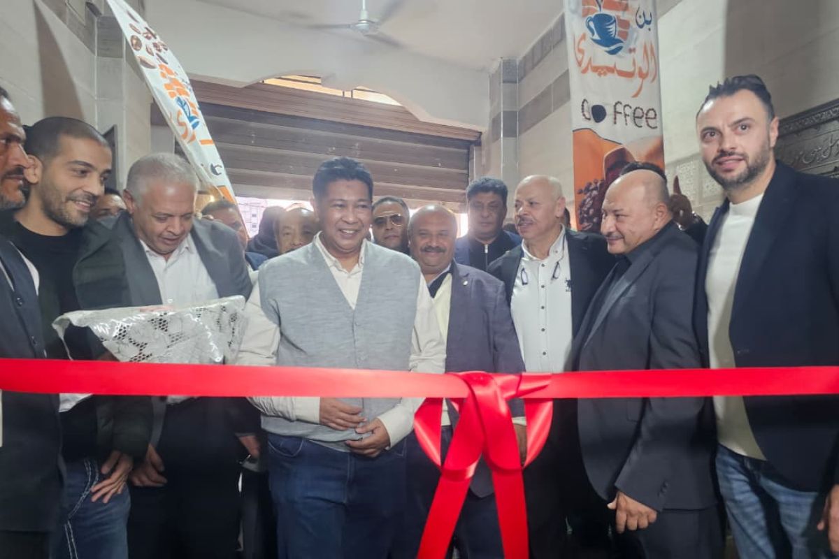 Perkuat ekspor kopi, KBRI Kairo resmikan pabrik kopi di Mesir