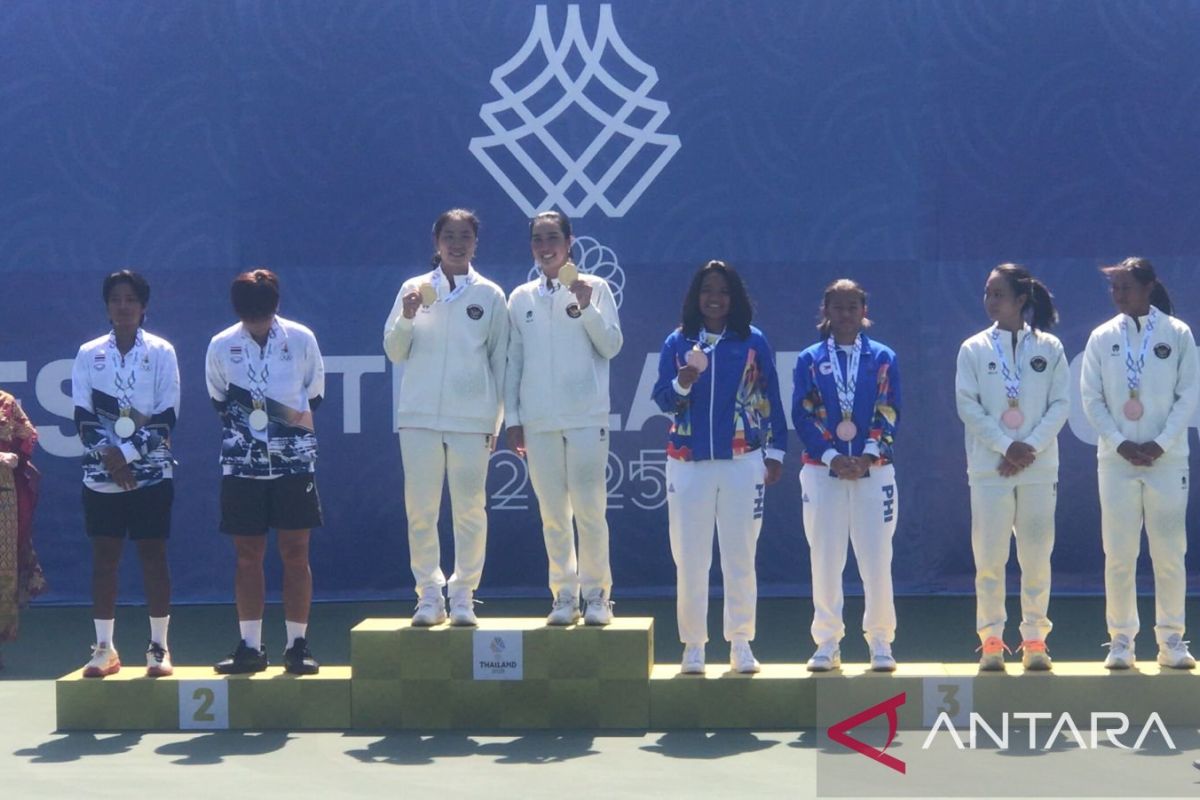 Aldila/Janice raih emas ganda putri tenis SEA Games 2025