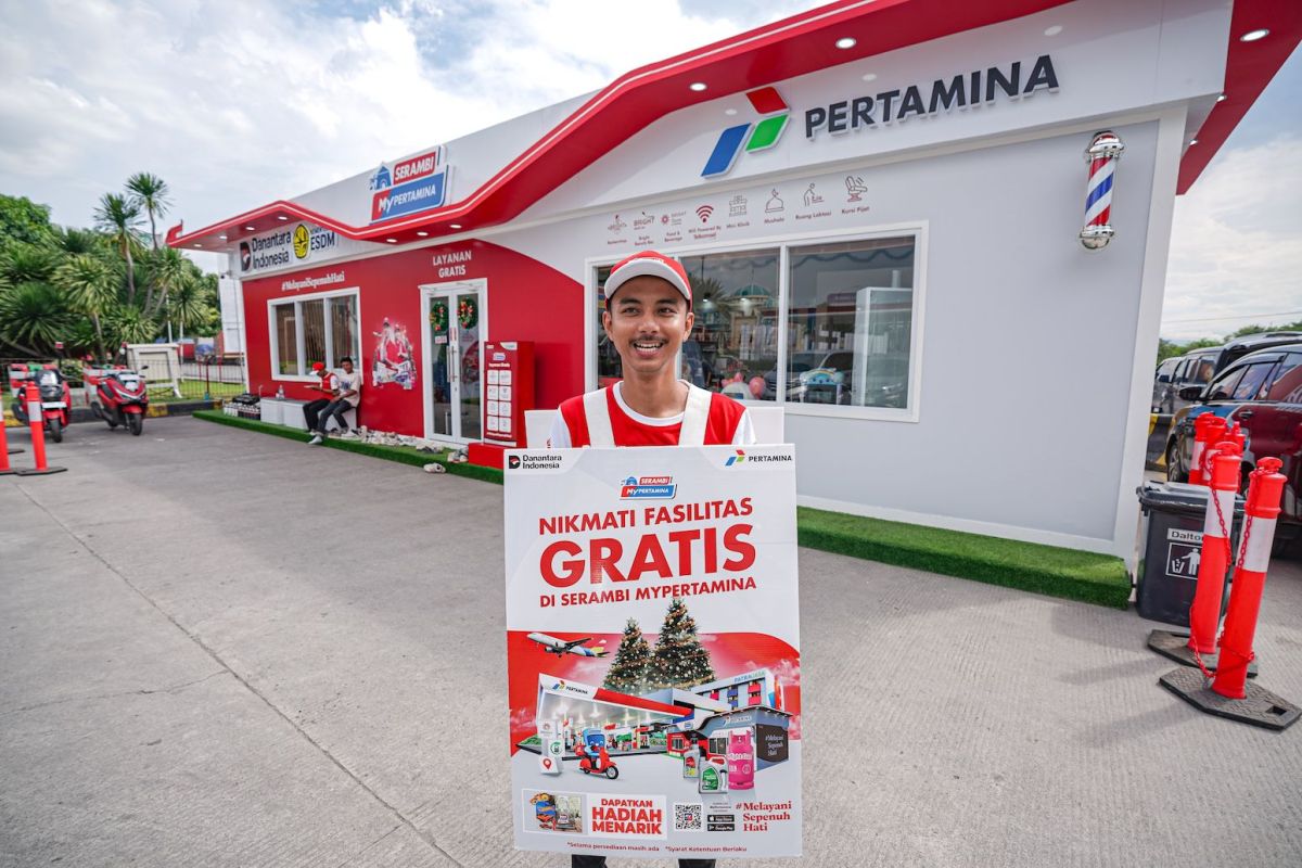 Serambi MyPertamina dukung kenyamanan perjalanan Natal-Tahun Baru