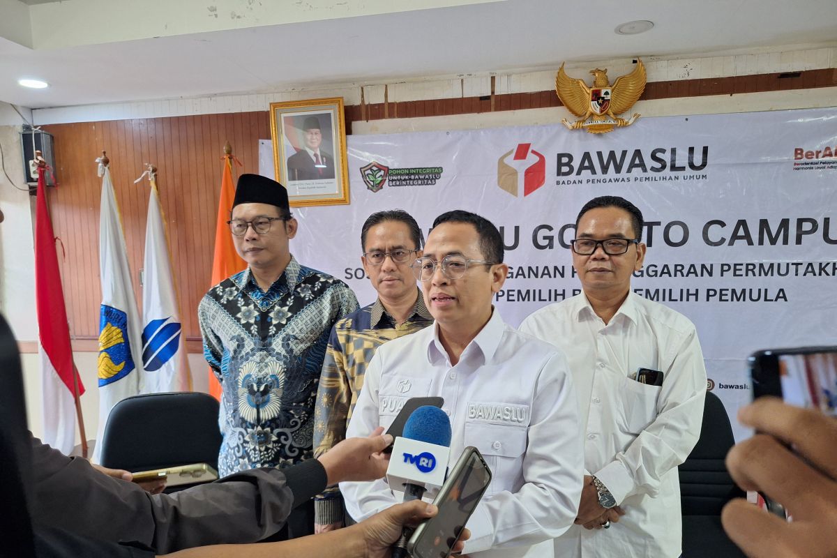 Bawaslu sosialisasi pemutakhiran data pemilih ke civitas akademika