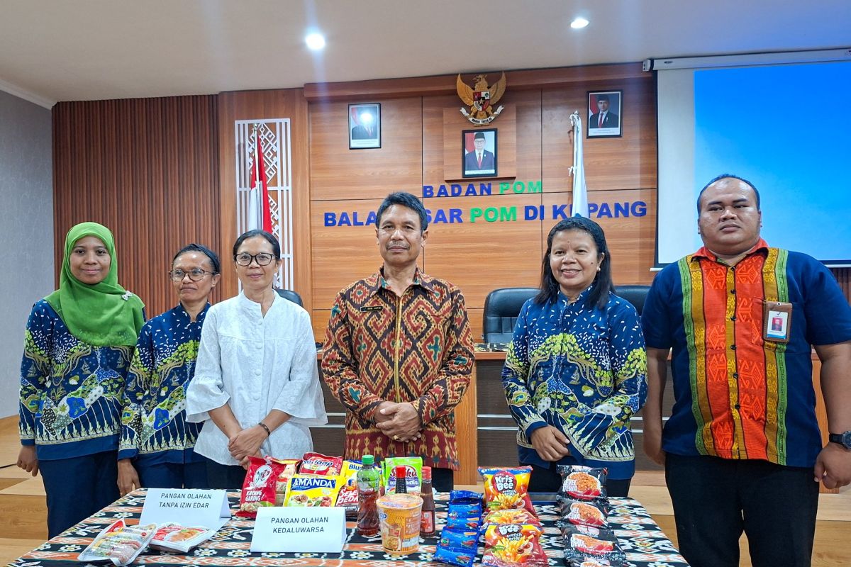 BBPOM Kupang menemukan 329 jenis pangan kedaluwarsa jelang Natal