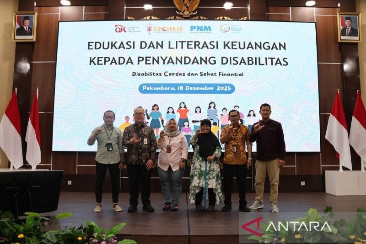 OJK Riau Dorong Akses Keuangan yang Setara bagi Penyandang Disabilitas