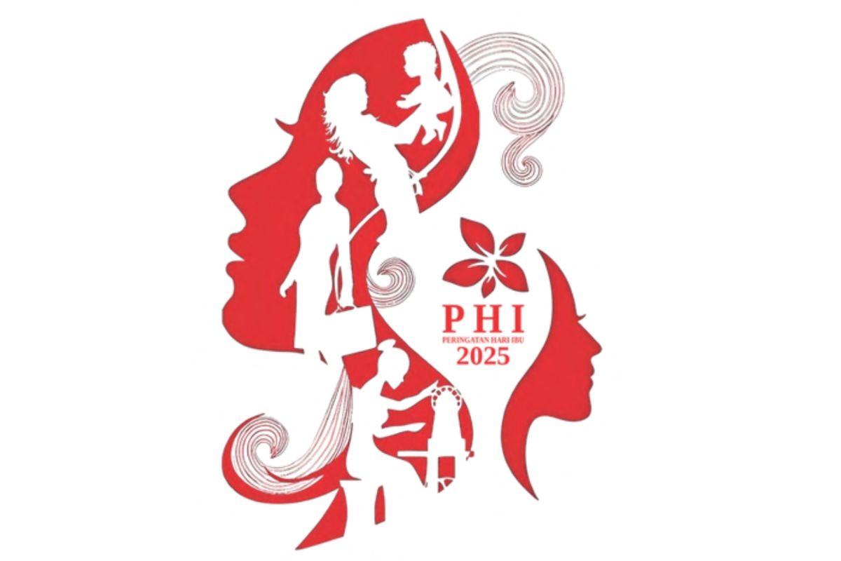Logo dan makna acara peringatan Hari Ibu ke-97 tahun 2025