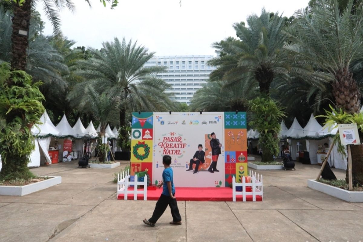Jakarta Christmas Market features 40 MSMEs at Lapangan Banteng