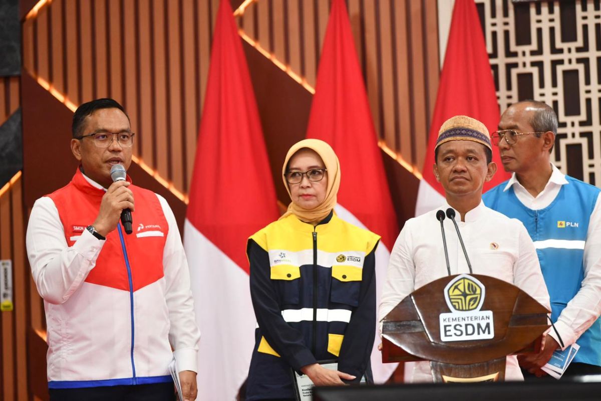 Menteri ESDM Apresiasi Pertamina Hadirkan Ketersediaan dan Cadangan Energi di Masa Nataru