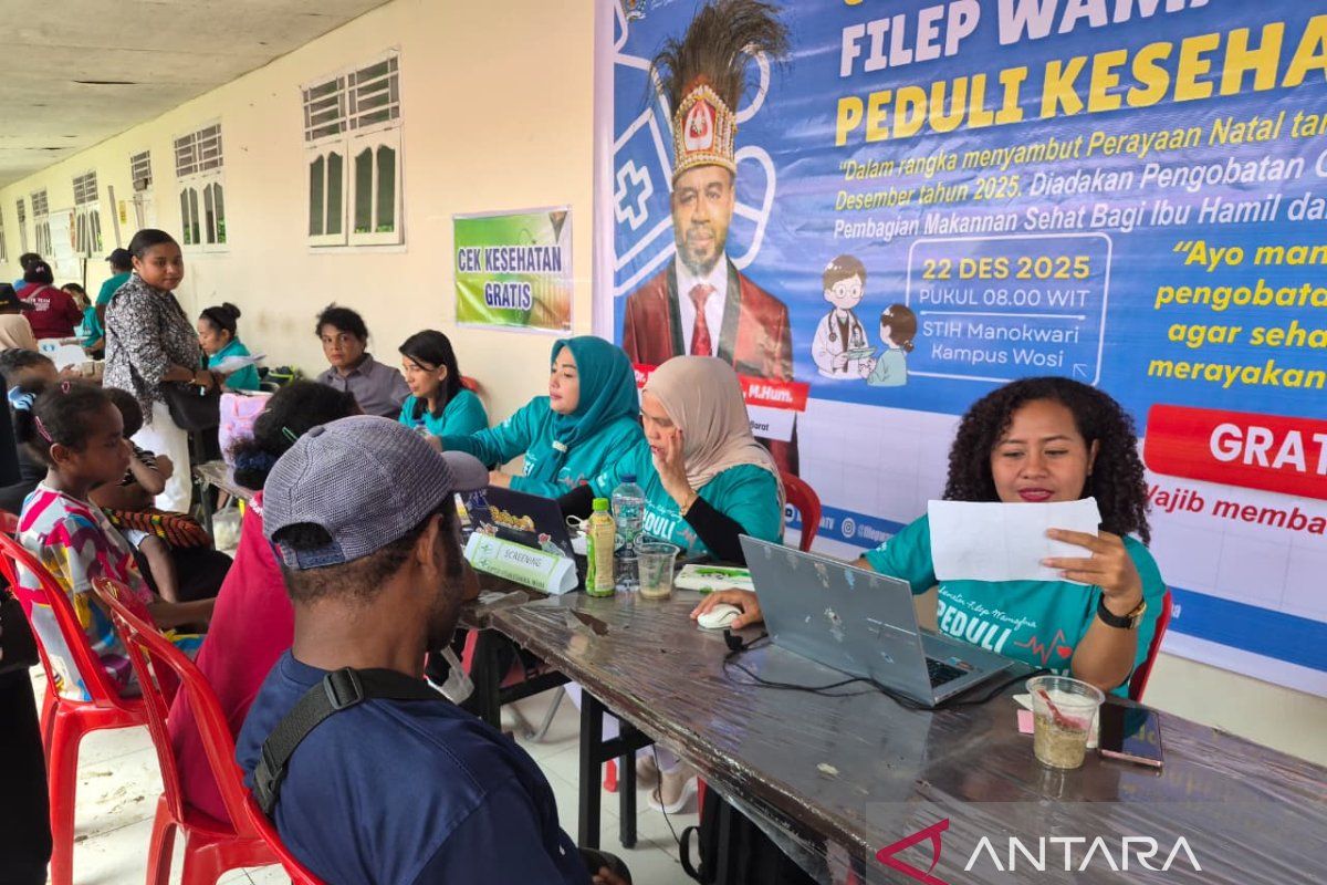Ketua Komite III DPD RI gandeng Dinkes gelar CKG di Manokwari 