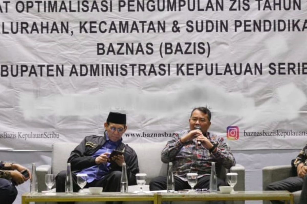 Pemkab perkuat kolaborasi capai target zakat di Kepulauan Seribu