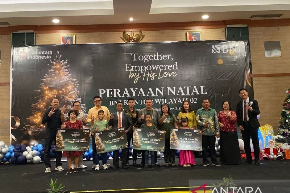 BNI Wilayah 02 Perkuat Kepedulian Sosial lewat Natal 2025