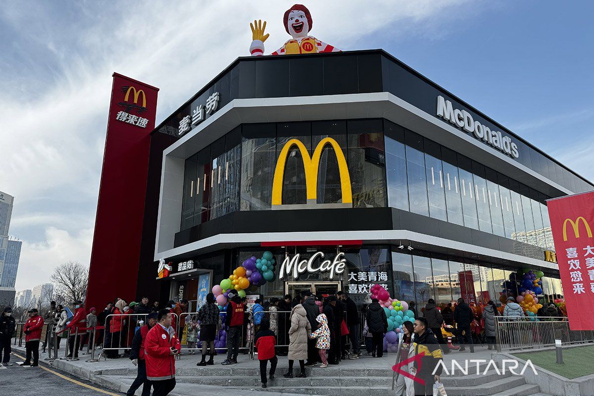 McDonald's perluas eksistensi di seluruh provinsi di China daratan