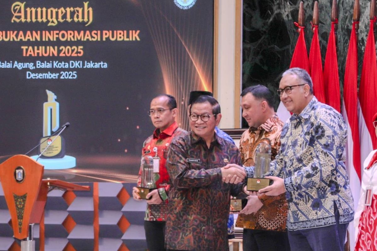 PT JIEP sabet Badan Publik Informatif Terbaik di kategori BUMD DKI