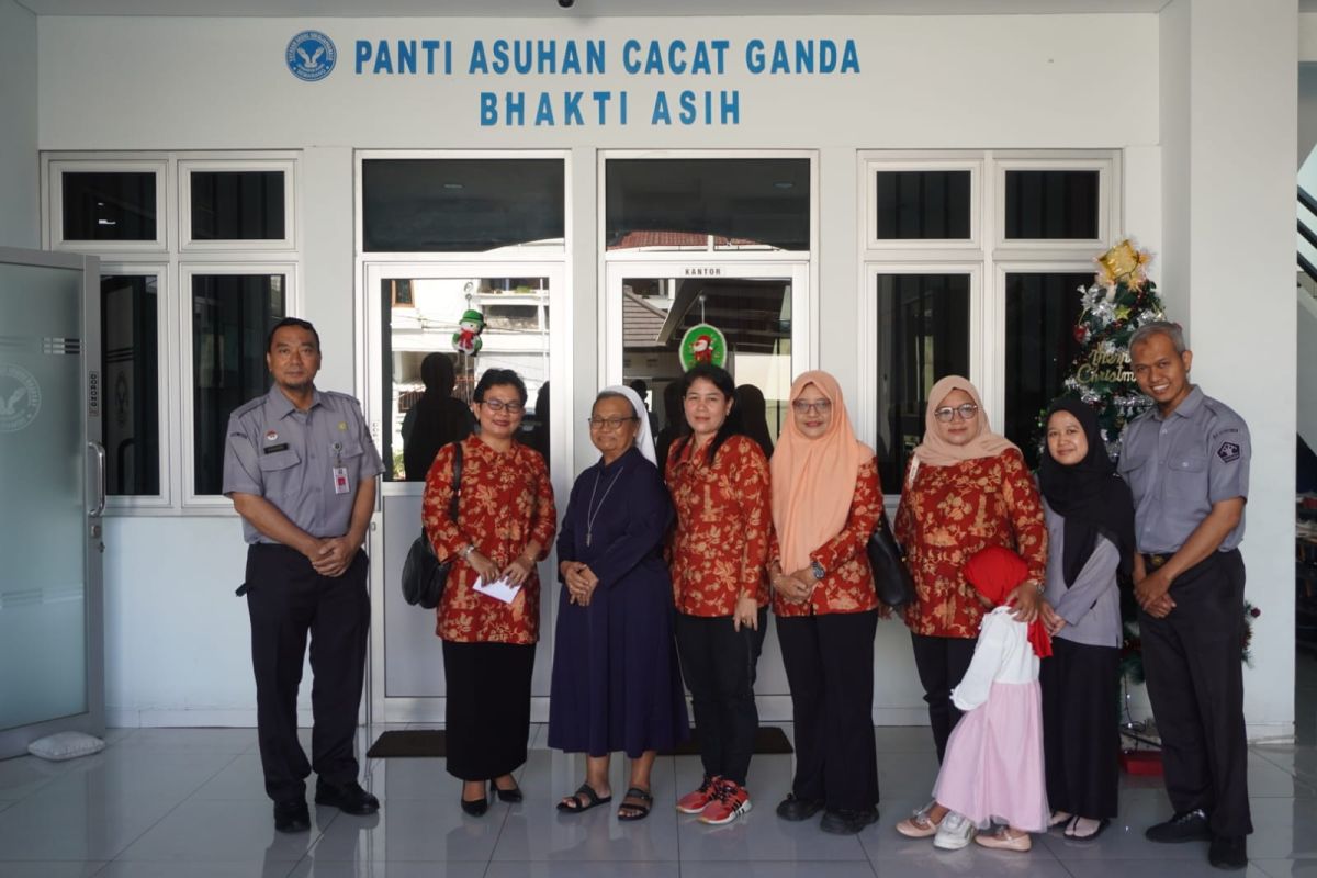 DWP dan Kemenkum Jateng kunjungi Panti Asuhan Cacat Ganda Bhakti Asih Semarang